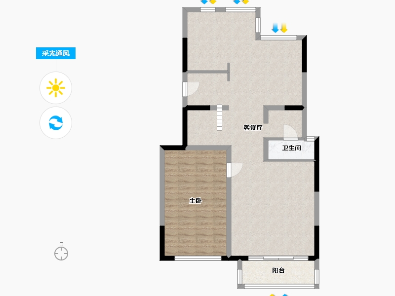 河北省-石家庄市-大者-180.00-户型库-采光通风