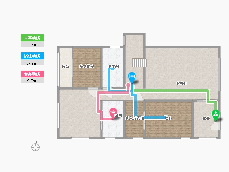 江西省-萍乡市-月湖山庄-207.00-户型库-动静线