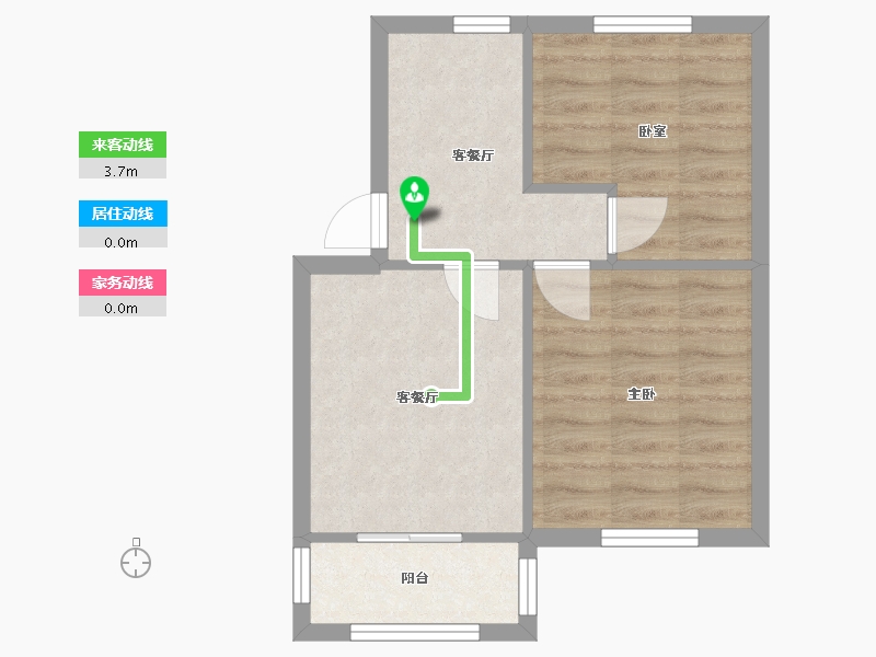 河南省-郑州市-自建房-50.00-户型库-动静线