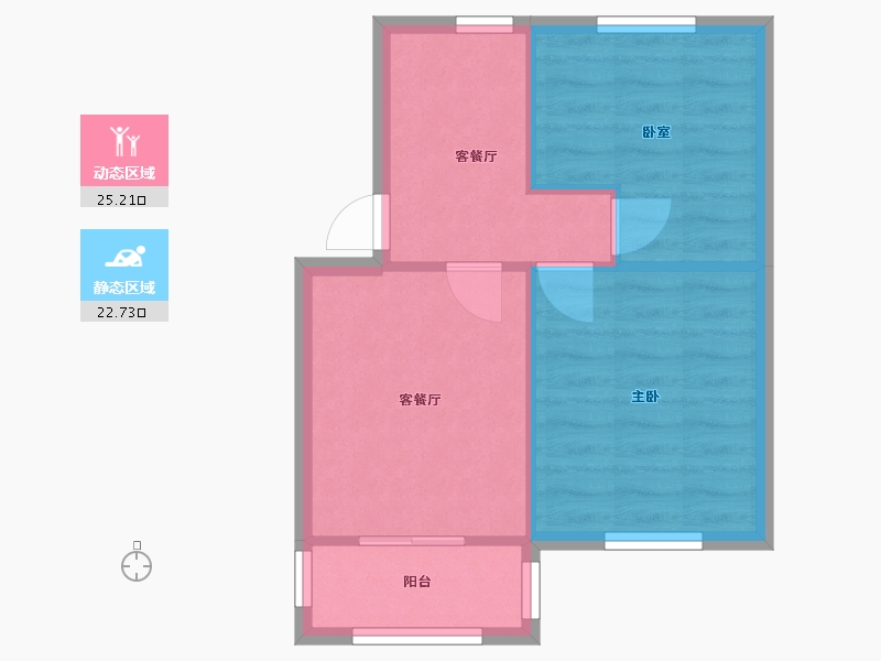 河南省-郑州市-自建房-50.00-户型库-动静分区