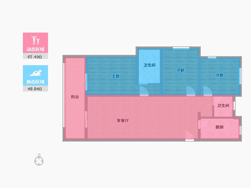 河南省-焦作市-东方今典-109.00-户型库-动静分区