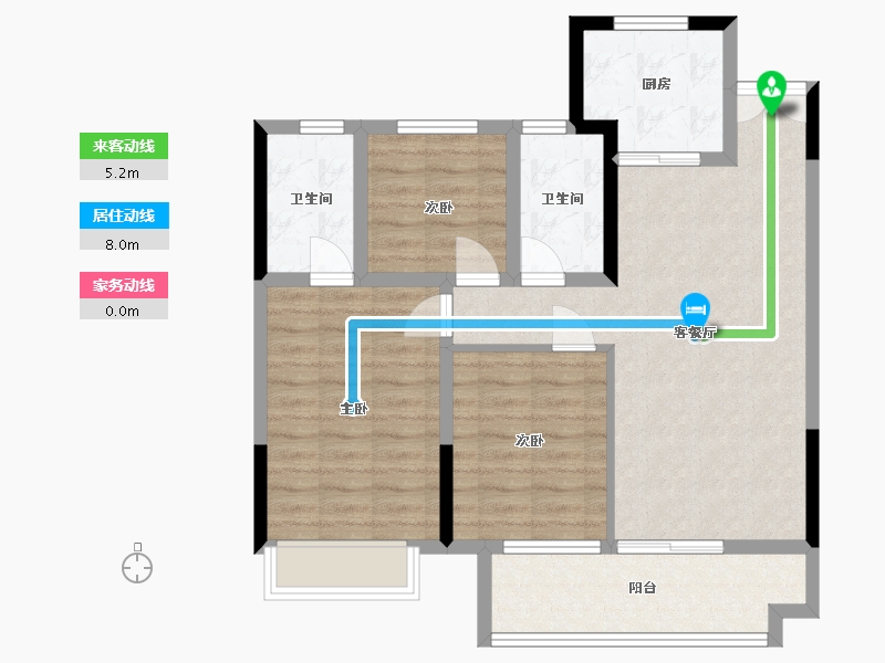 安徽省-六安市-舒城万达-116.00-户型库-动静线