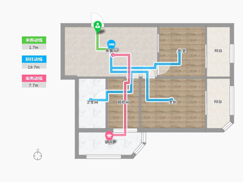 四川省-成都市-营门口路242号-67.34-户型库-动静线