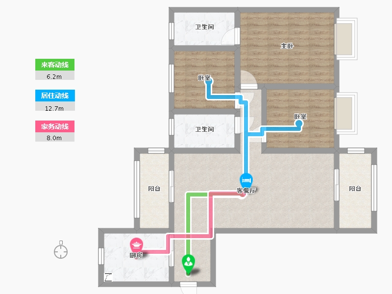 河北省-廊坊市-港中旅海泉湾-120.00-户型库-动静线