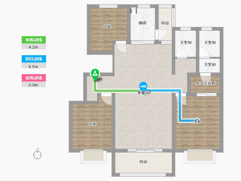 山东省-临沂市-江泉国际3期-100.00-户型库-动静线