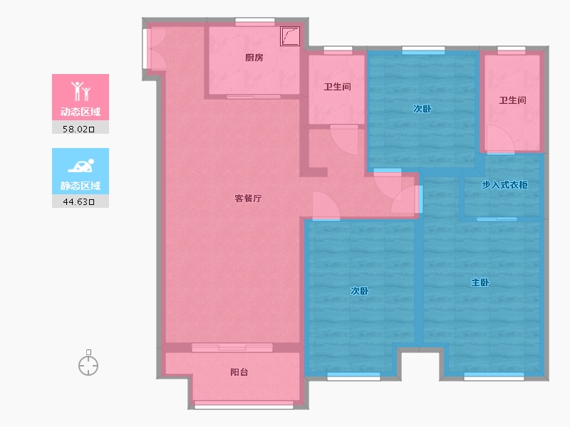 河北省-保定市-苏中祁悦府-103.00-户型库-动静分区