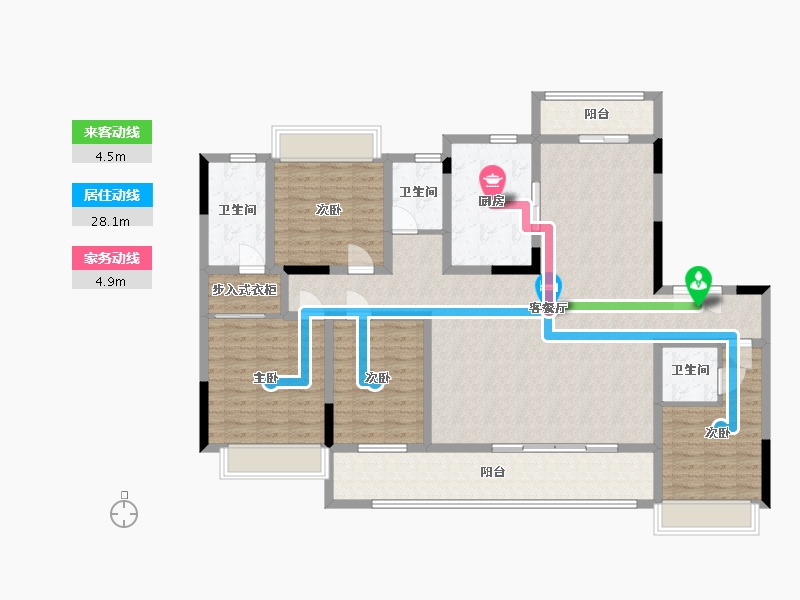 安徽省-六安市-舒城万达-188.00-户型库-动静线