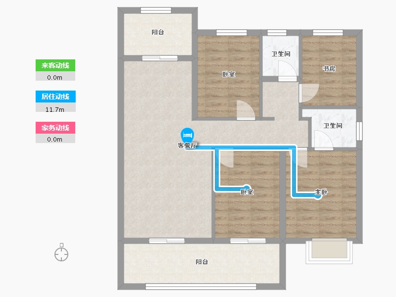 福建省-莆田市-融信府-80.00-户型库-动静线