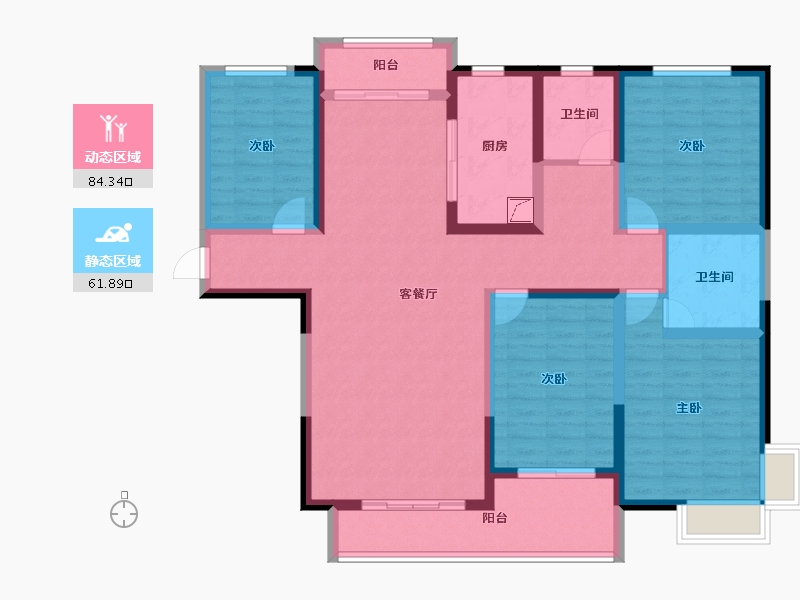 河北省-邢台市-天和城-176.00-户型库-动静分区