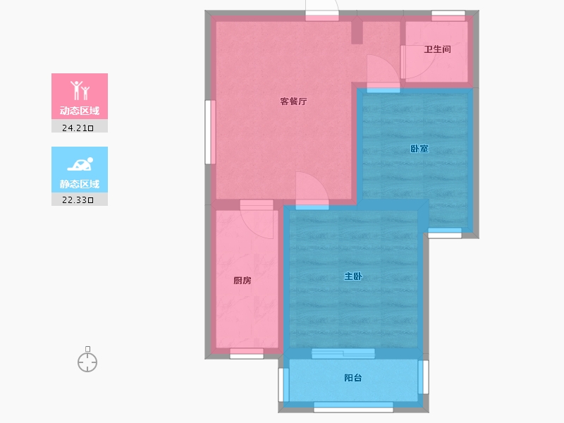 河南省-驻马店市-都市易居-40.50-户型库-动静分区