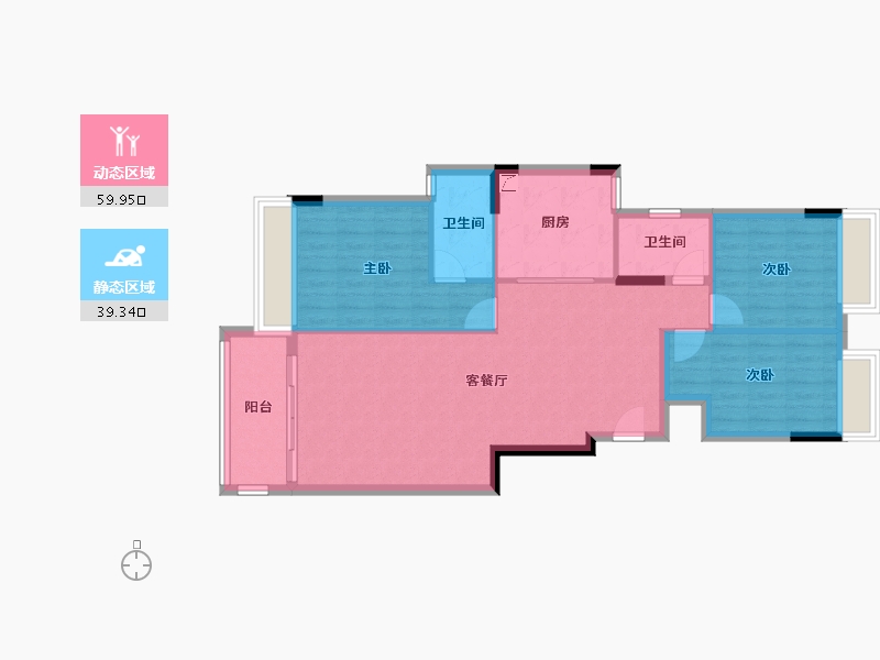 广西壮族自治区-柳州市-盛天悦景台-100.00-户型库-动静分区