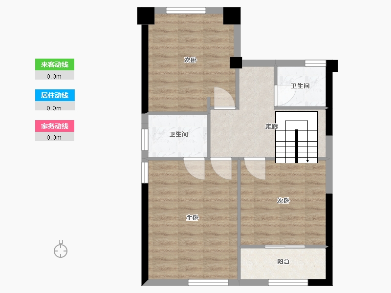 福建省-莆田市-新亿发花园-60.00-户型库-动静线