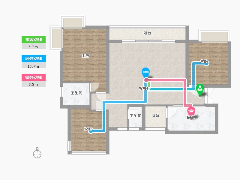 四川省-内江市-传化广场-100.00-户型库-动静线