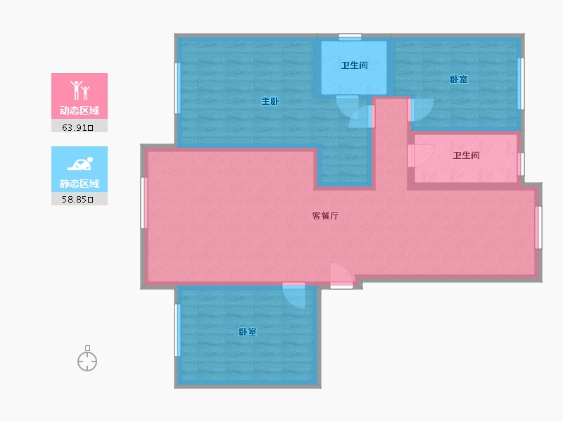 内蒙古自治区-赤峰市-红星国际小区-0.00-户型库-动静分区