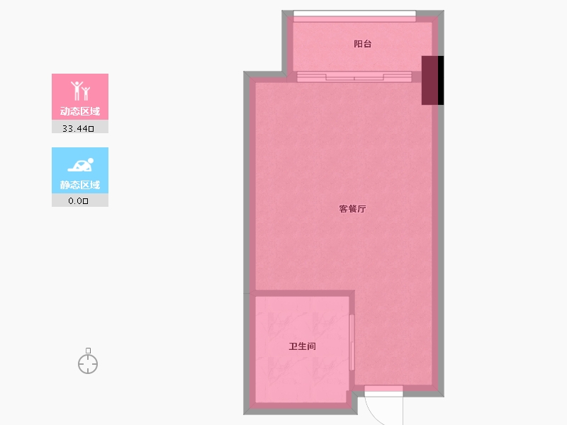 浙江省-嘉兴市-皮都公馆-30.00-户型库-动静分区