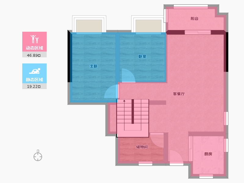 安徽省-合肥市-禹洲郎溪上里-122.00-户型库-动静分区