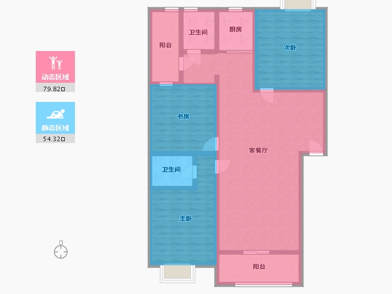 四川省-泸州市-华严-120.00-户型库-动静分区