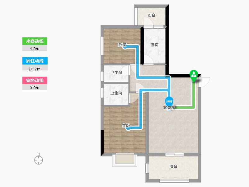 广西壮族自治区-防城港市-成德国际-79.50-户型库-动静线