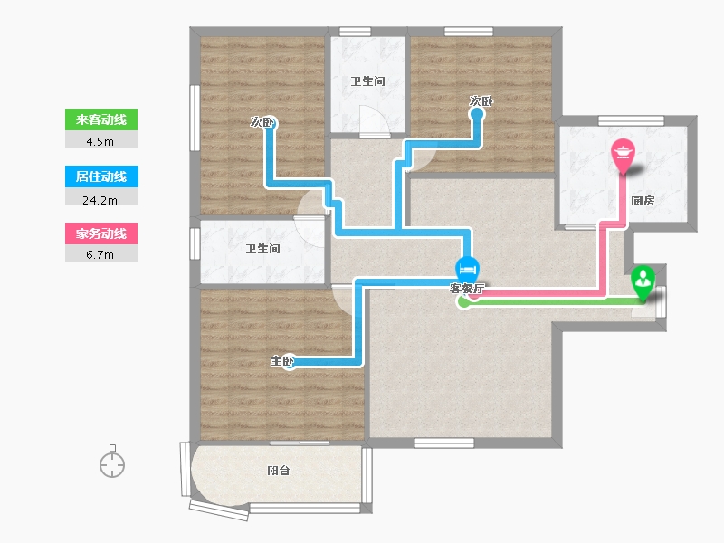 福建省-厦门市-店上东里-128.94-户型库-动静线