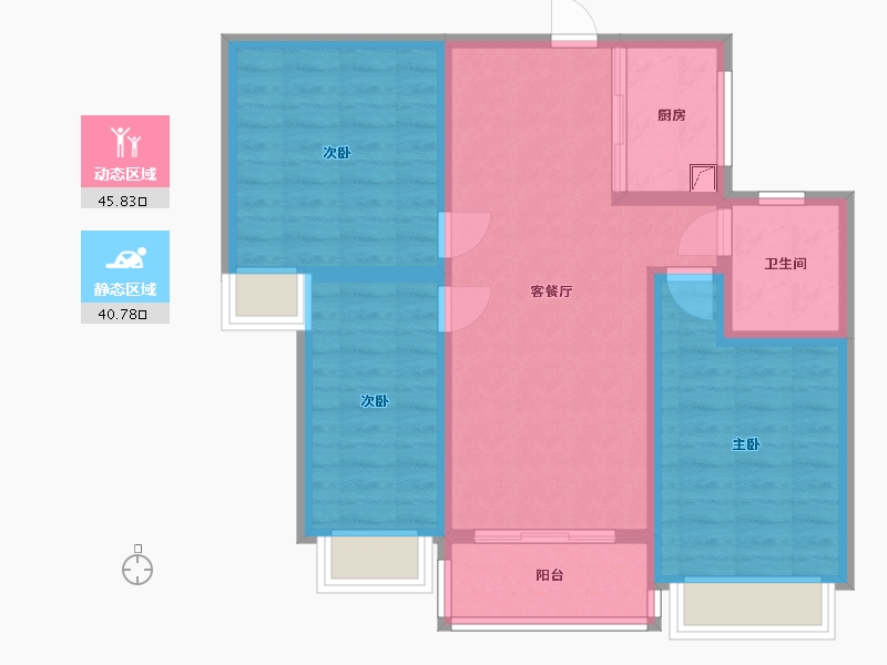 山西省-运城市-东观天下-84.00-户型库-动静分区