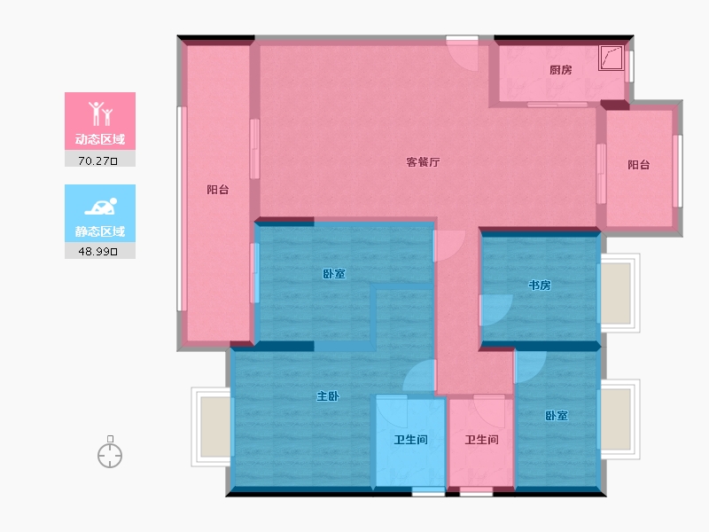 福建省-南平市-建发悦城-108.20-户型库-动静分区