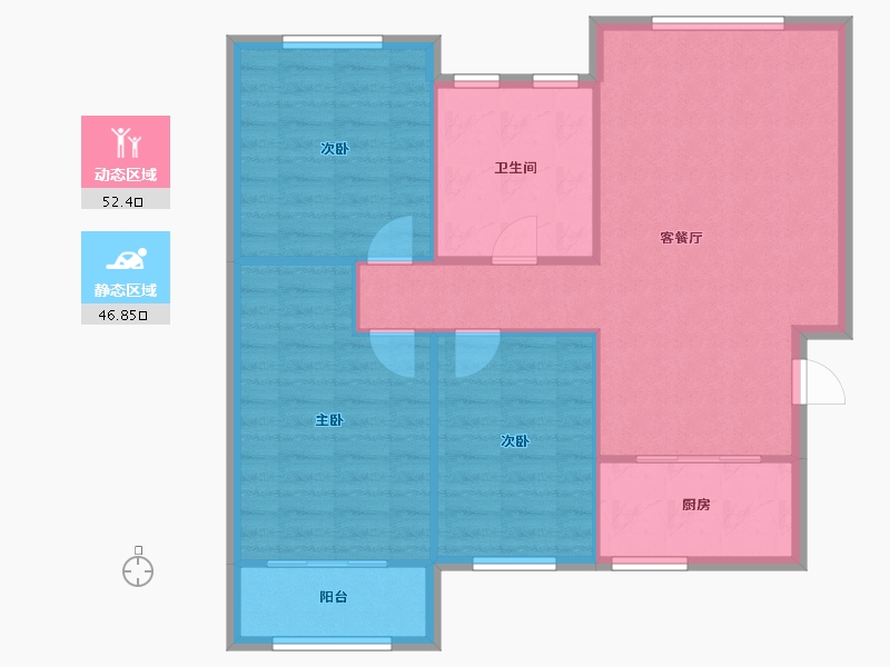 河南省-商丘市-归德华府-99.00-户型库-动静分区