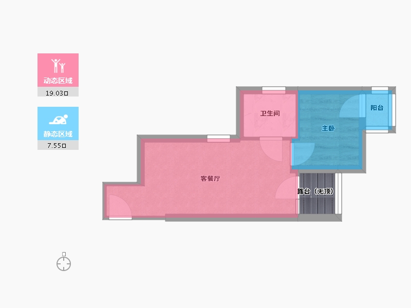 香港特别行政区-油尖旺区-利晴湾23-30.30-户型库-动静分区