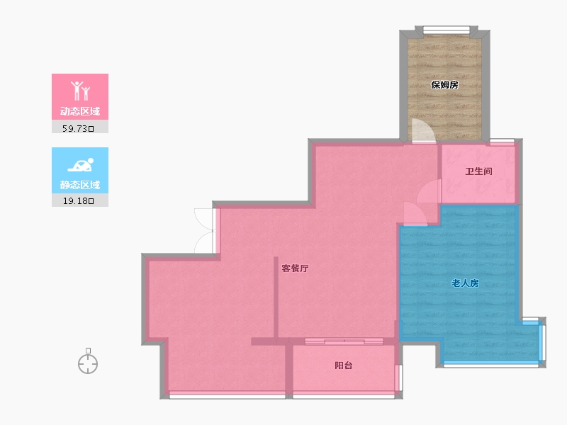 贵州省-贵阳市-恒大中央公园-82.13-户型库-动静分区