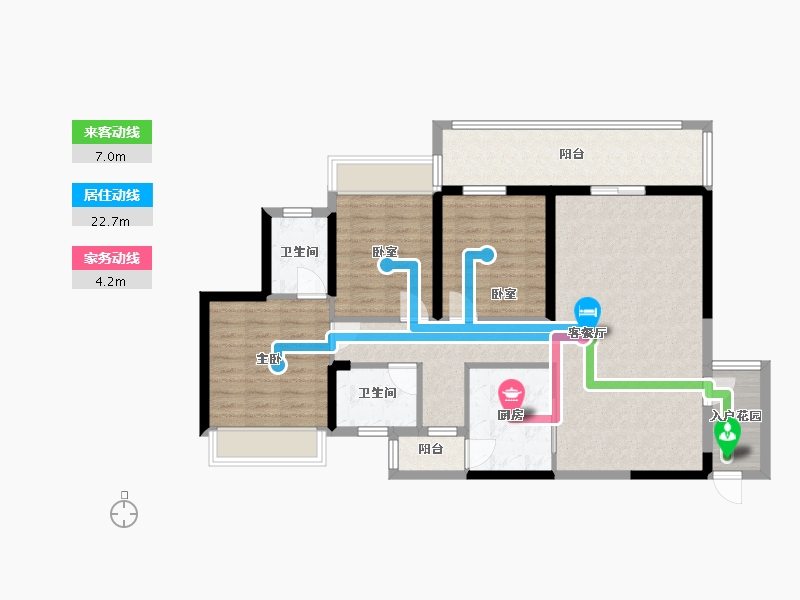 广西壮族自治区-南宁市-金耀学府-100.00-户型库-动静线