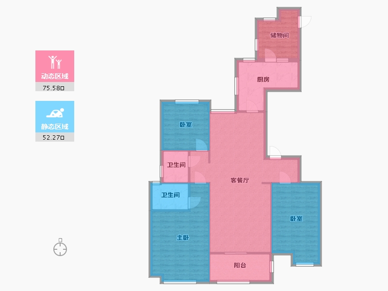 河南省-开封市-晋河花园-0.00-户型库-动静分区