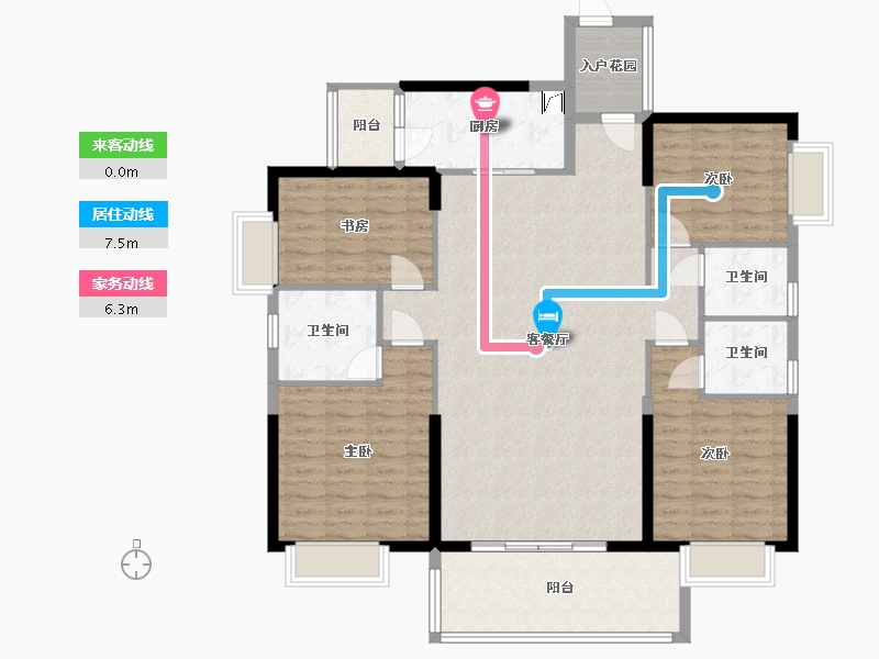 广东省-汕尾市-泰和苑-131.42-户型库-动静线