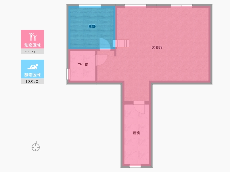 辽宁省-鞍山市-鸿升壹号公馆-174.69-户型库-动静分区