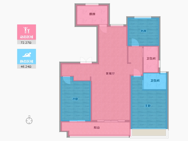 河南省-周口市-广商桃李春风-107.00-户型库-动静分区