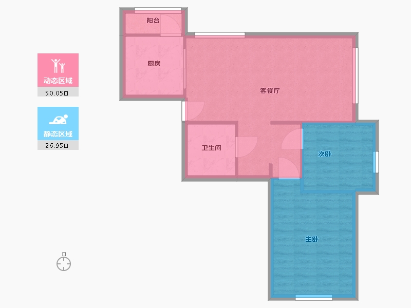 北京-北京市-12-70.00-户型库-动静分区