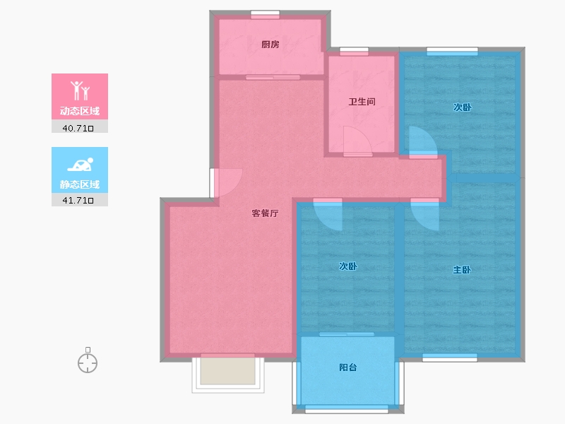 河南省-郑州市-金源第一城-99.00-户型库-动静分区