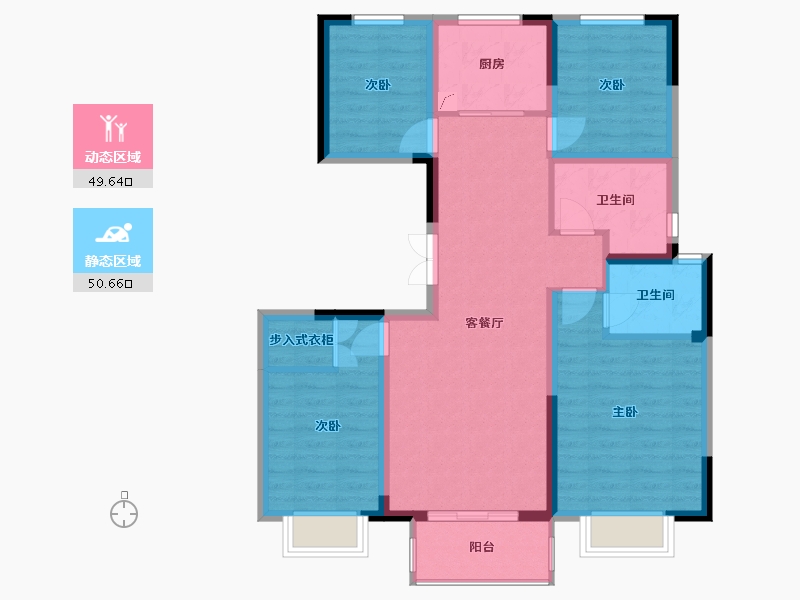 河北省-保定市-龙玺府-120.00-户型库-动静分区