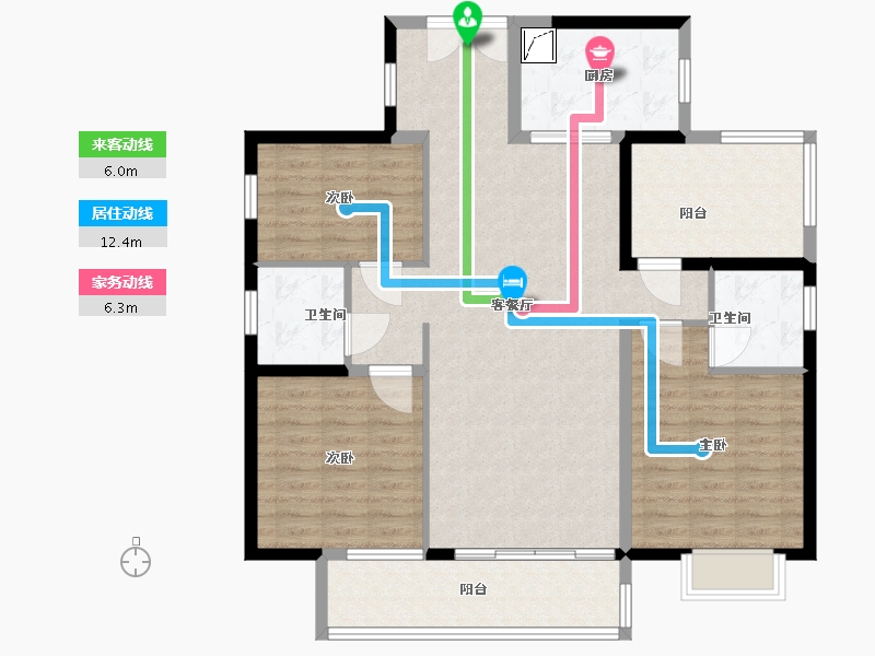 广东省-肇庆市-保利和悦江山-114.00-户型库-动静线