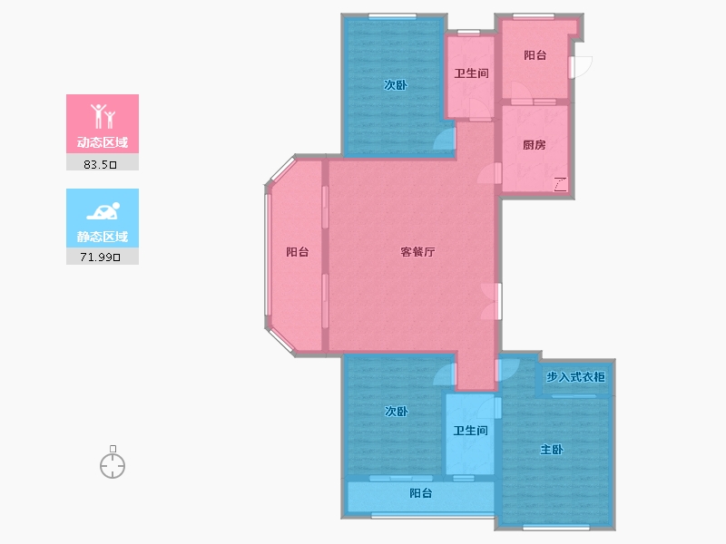 河北省-石家庄市-东南智汇城-140.00-户型库-动静分区