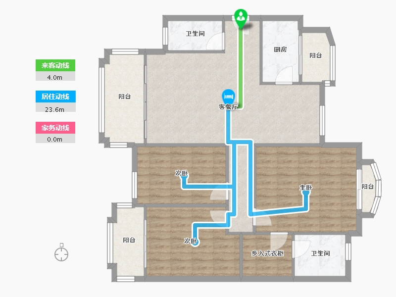 广东省-广州市-星河湾-108.80-户型库-动静线