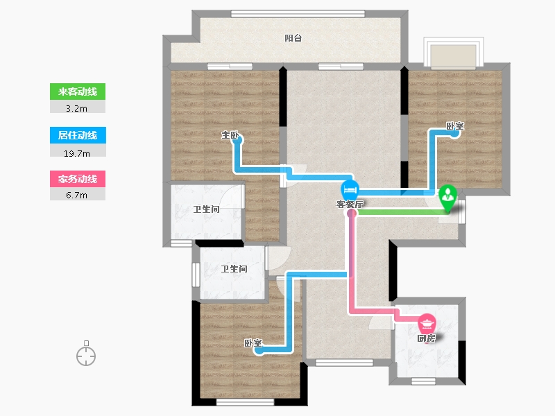 河南省-开封市-杞国新城-103.00-户型库-动静线