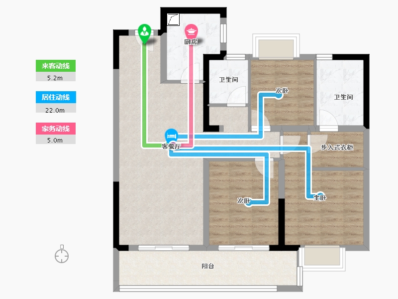 福建省-莆田市-玖玺正荣府二期-92.00-户型库-动静线