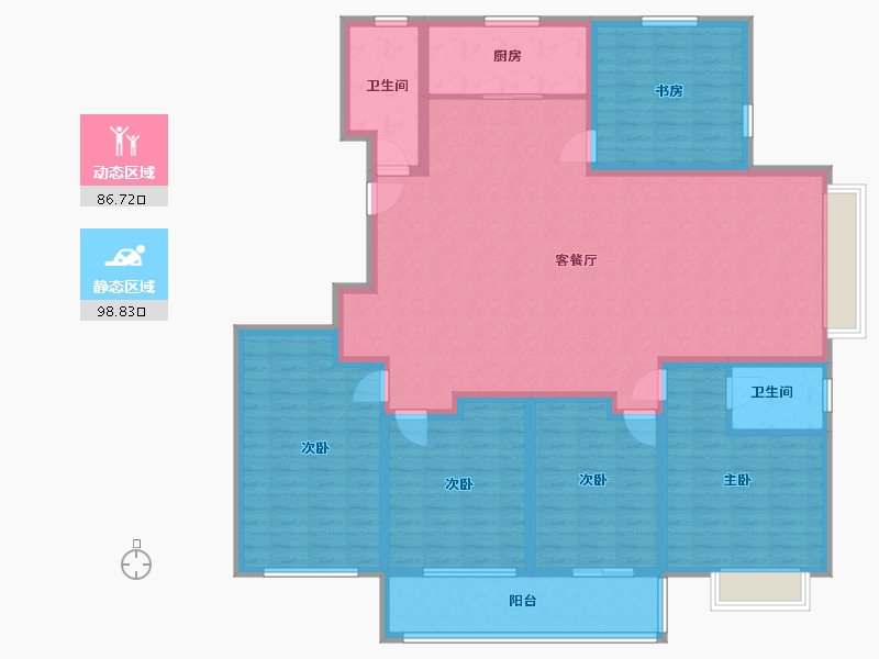 山东省-济宁市-久泰学府名都-168.00-户型库-动静分区