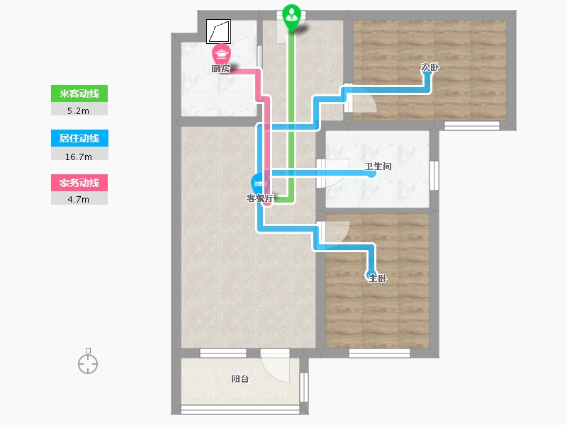 河北省-廊坊市-大爱城-89.00-户型库-动静线