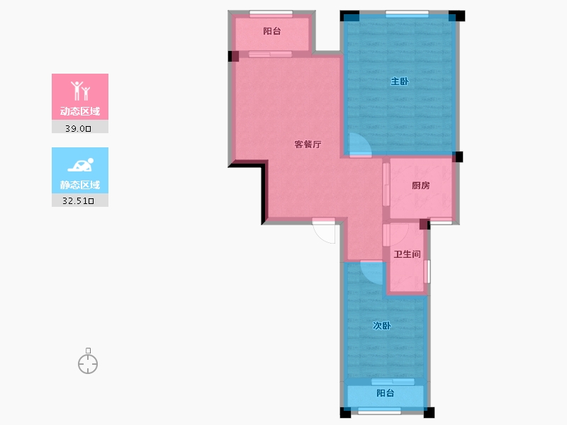 广西壮族自治区-桂林市-安厦漓江大美-73.10-户型库-动静分区