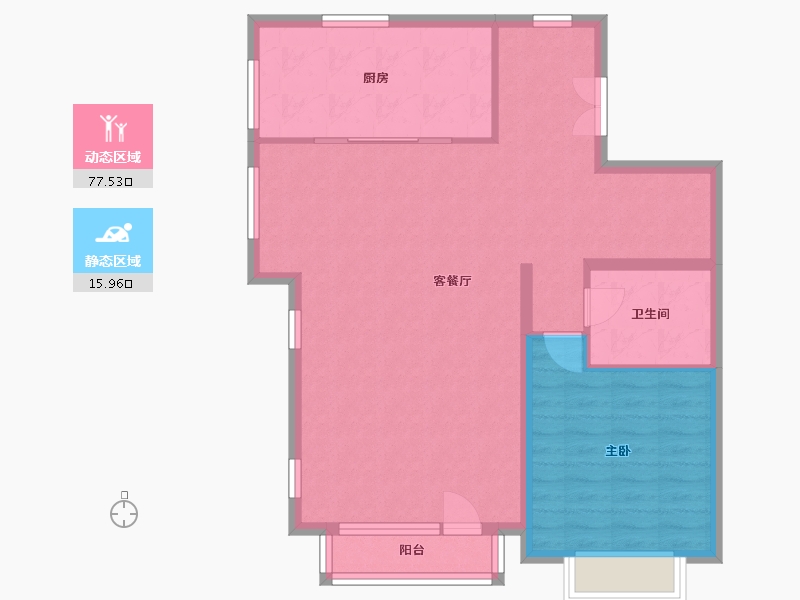 北京-北京市-金隅上城郡-165.00-户型库-动静分区