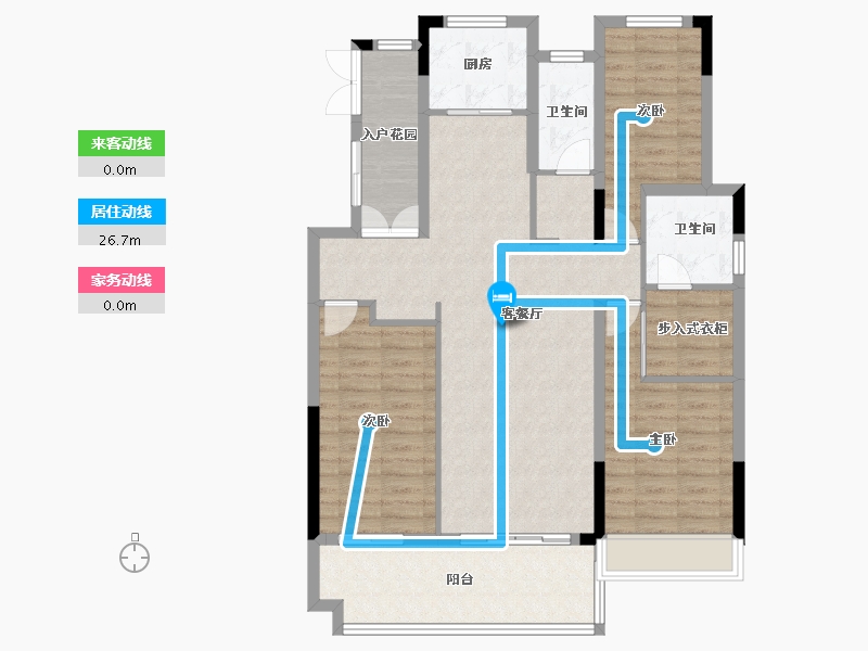 河南省-周口市-品胜阳城府-108.00-户型库-动静线