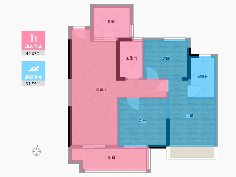 广东省-惠州市-悦江府-99.00-户型库-动静分区