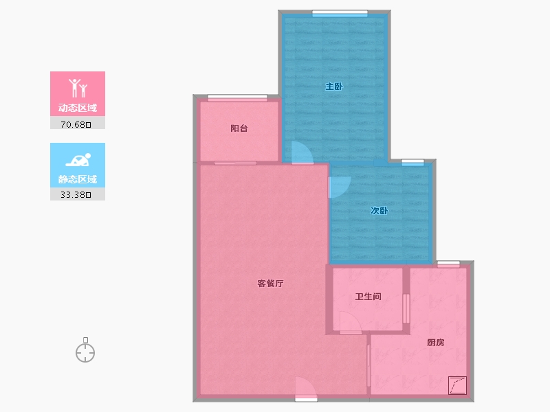 湖北省-武汉市-保利上城-95.00-户型库-动静分区