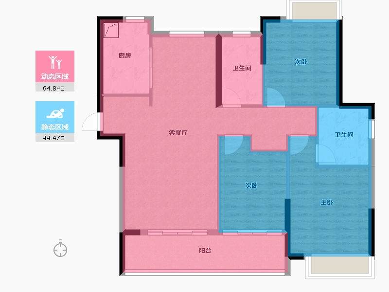 江西省-南昌市-富力-99.00-户型库-动静分区