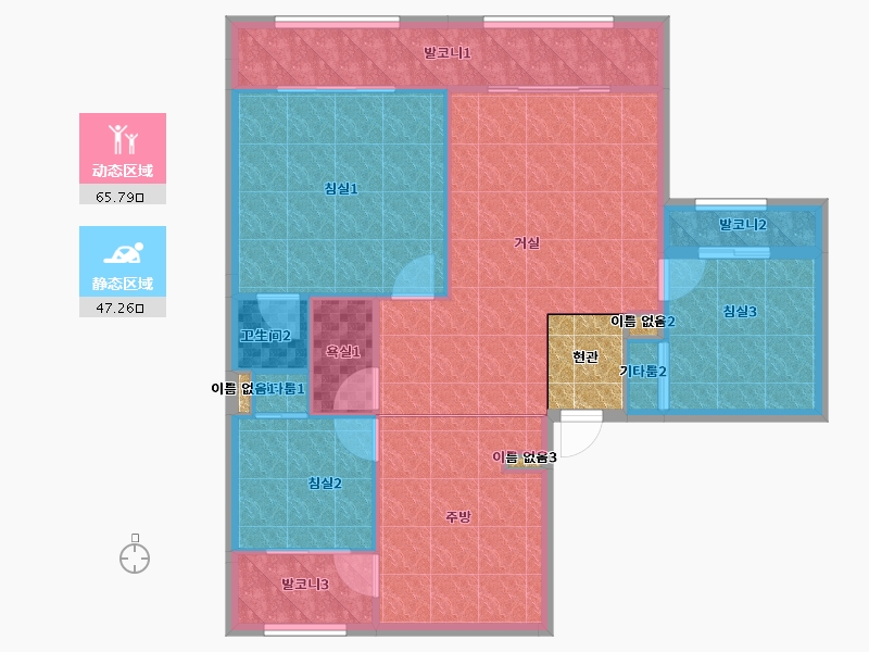 undefined-undefined-인천시 강화군-107.80-户型库-动静分区